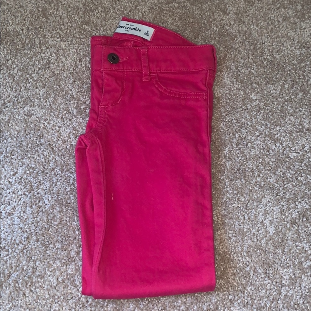 Pink Abercrombie jeans